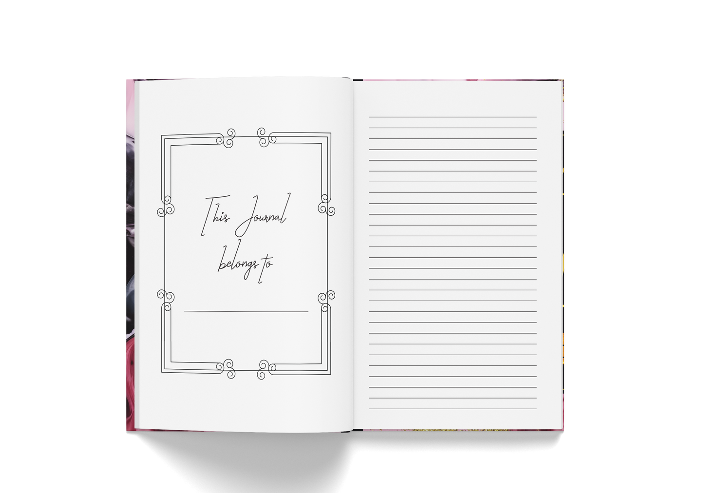 On A Self Love Journey Journal